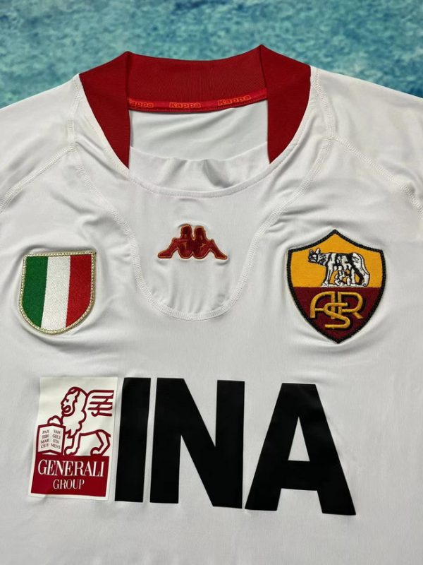 2001-02 Roma away short sleeves - 图片 3