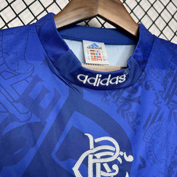 Rangers 1994/96 Home Retro Jersey - 图片 6