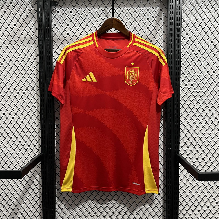 Spain 2024/25 Euro Home Jersey