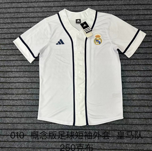 Concept football short sleeve jacket Real Madrid