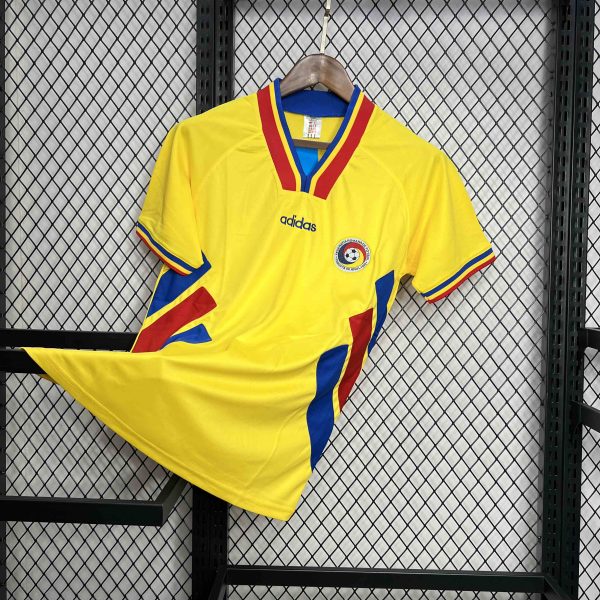 Romania 1994 Home Retro Jersey - 图片 4