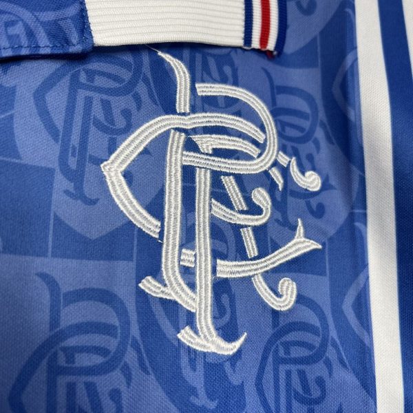 Rangers 1996/97 Home Retro Jersey - 图片 2