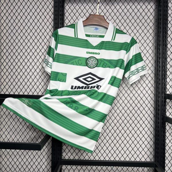 Celtic 1998/99 Home Retro Jersey - 图片 8