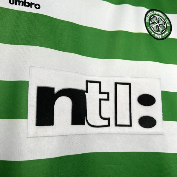 Celtic 1999/00 Home Retro Jersey - 图片 9