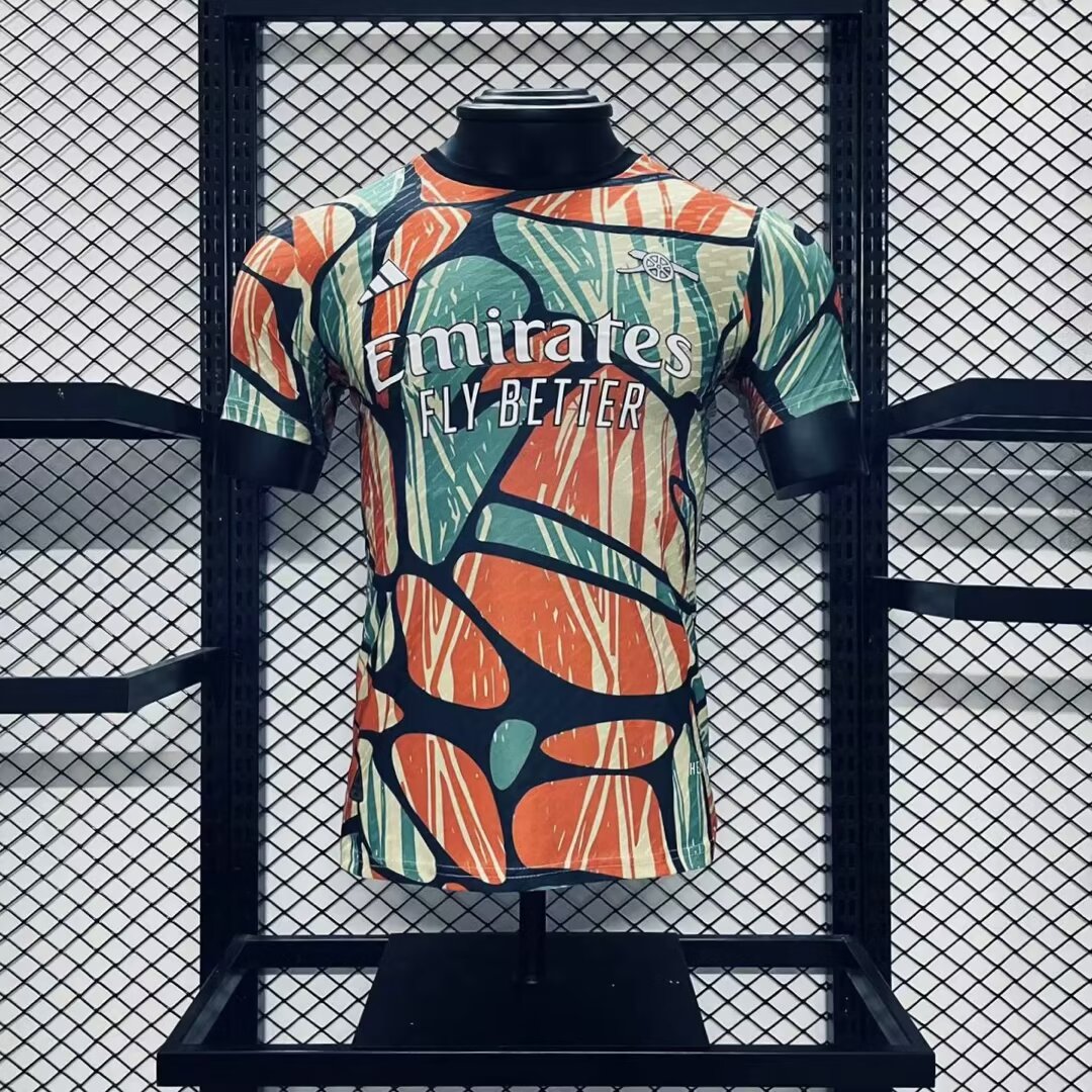 Arsenal 2024/25 Pre-Match Training Jersey Player Version
