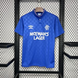 Rangers 1987/90 Home Retro Jersey
