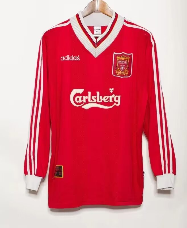 1995-96 Liverpool home long sleeves