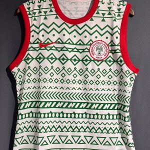 Vest Nigeria Green and White