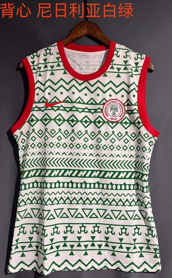 Vest Nigeria Green and White