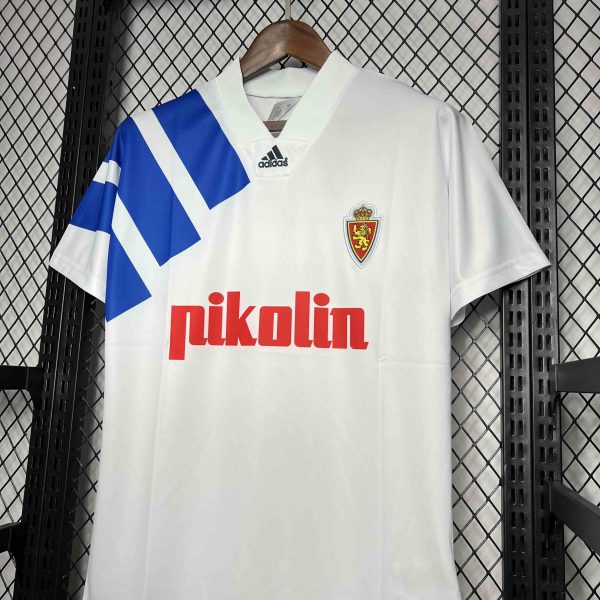 Real Zaragoza 1992/93 Home Retro Jersey - 图片 2