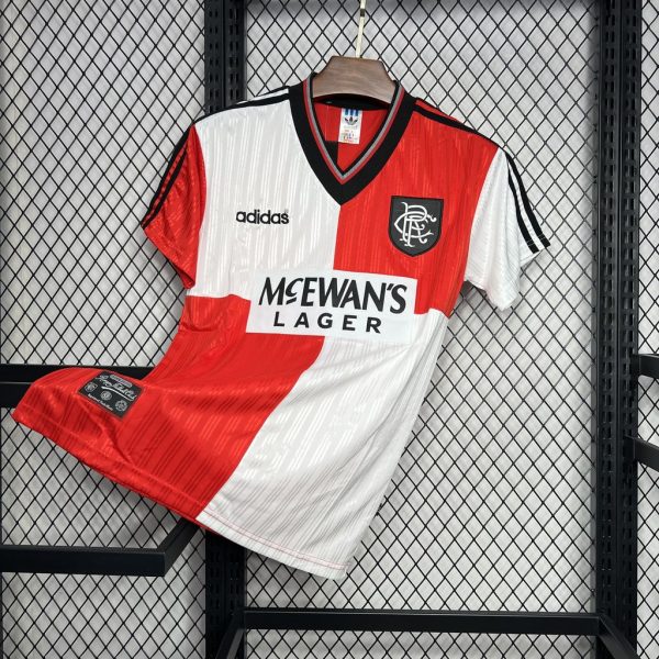 Rangers 1995/96 Away Retro Jersey - 图片 7