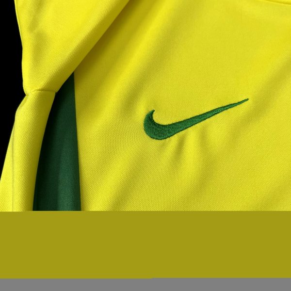 Retro 2002 Brazil home kids - 图片 6