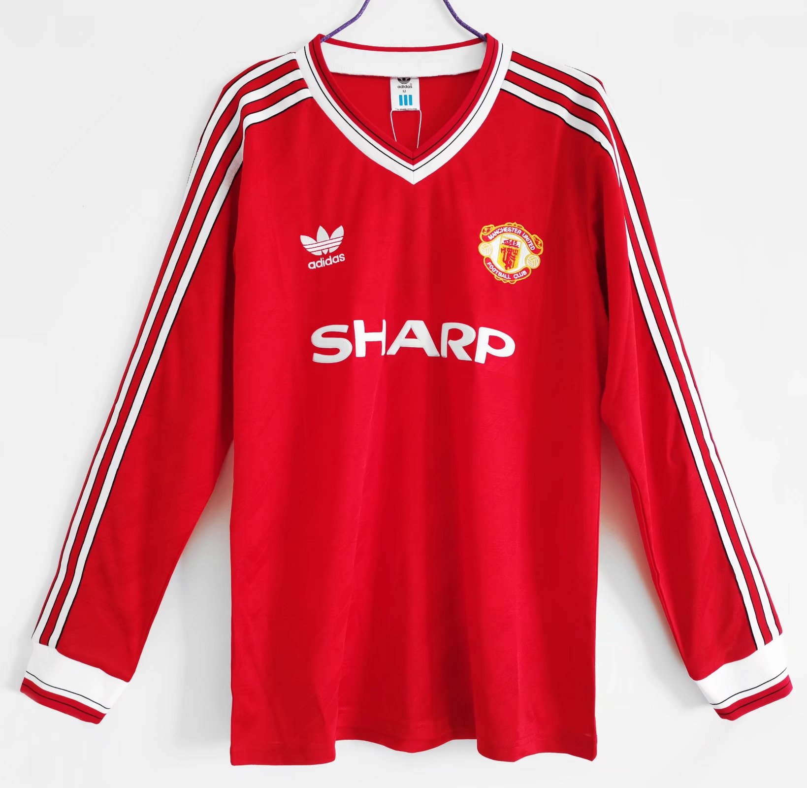 Long sleeves: 1986/88 Manchester United home