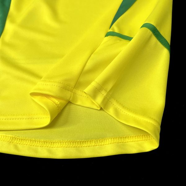 Retro 2002 Brazil home kids - 图片 5