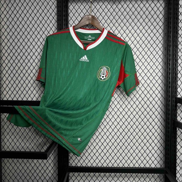 Mexico 2010 Home Retro Jersey - 图片 4