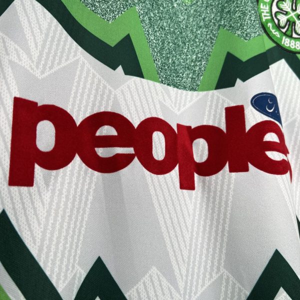 Celtic 1991/92 Away Retro Jersey - 图片 4