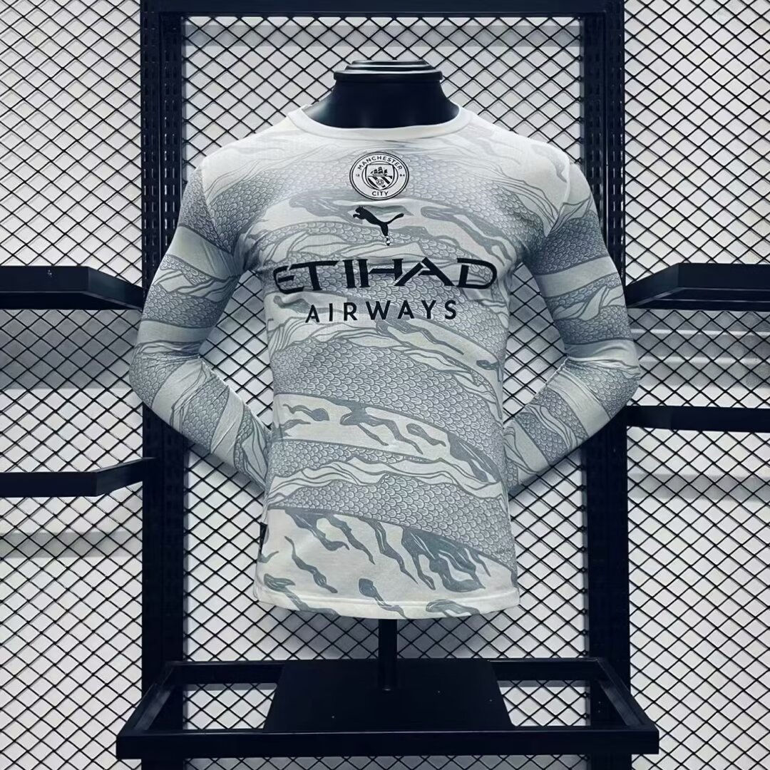 Manchester City 2024/25 Special Edition Long Sleeves Jersey – Player