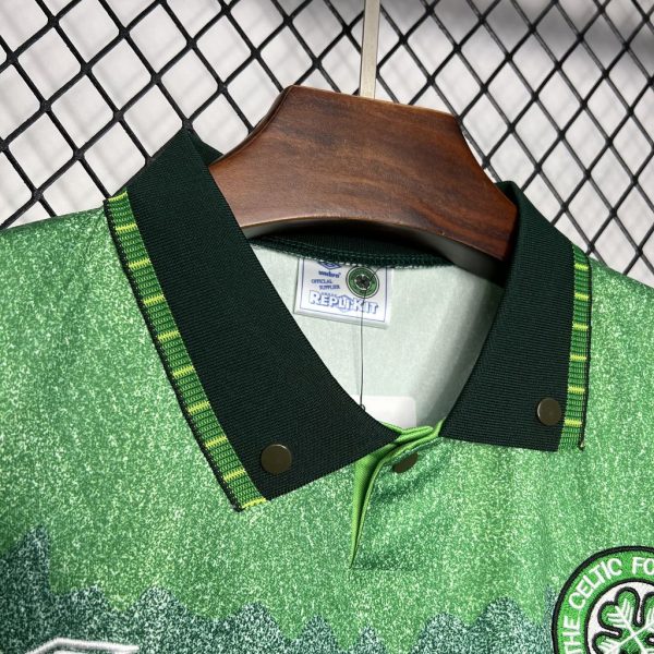 Celtic 1991/92 Away Retro Jersey - 图片 3