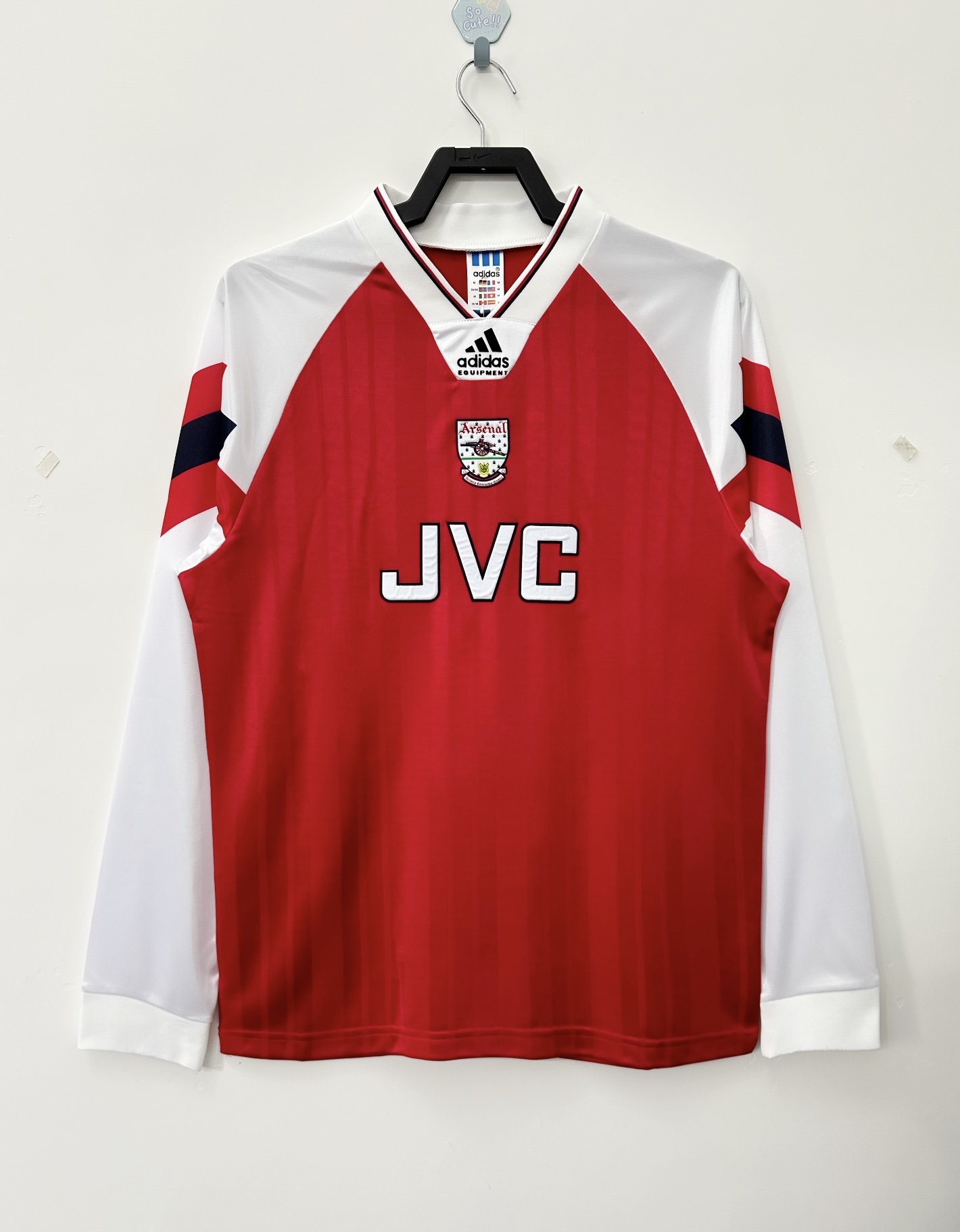 1992-94 Arsenal Home Long Sleeve