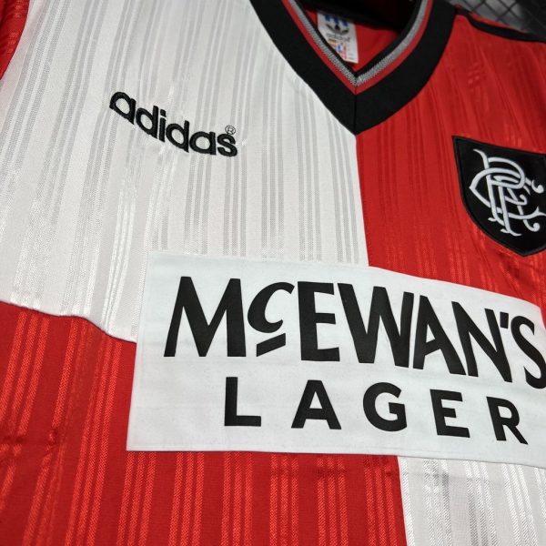 Rangers 1995/96 Away Retro Jersey - 图片 3