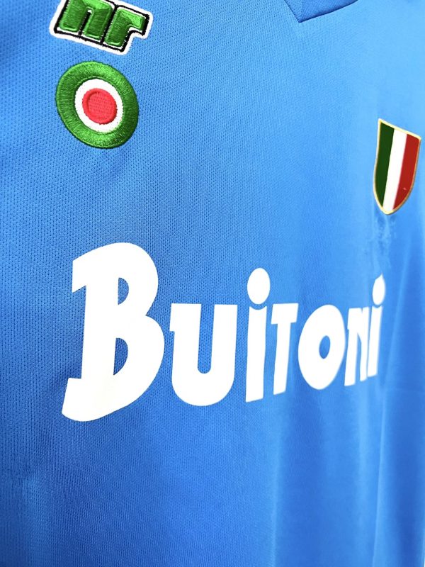 87-88 Napoli home - 图片 7