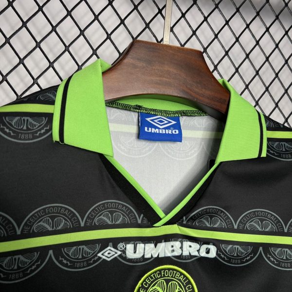 Celtic 1998/99 Away Retro Jersey - 图片 5