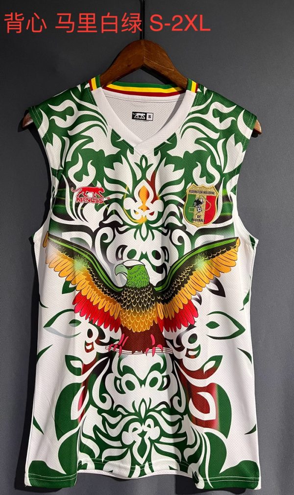 Vest Mali white-green