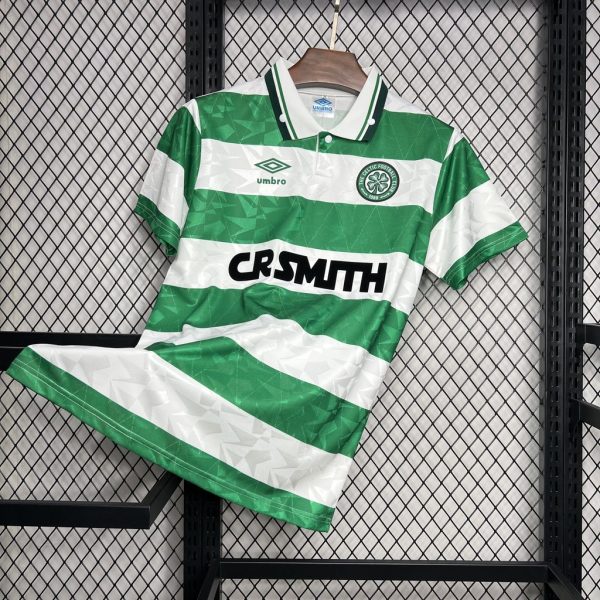 Celtic 1989/91 Home Retro Jersey - 图片 3