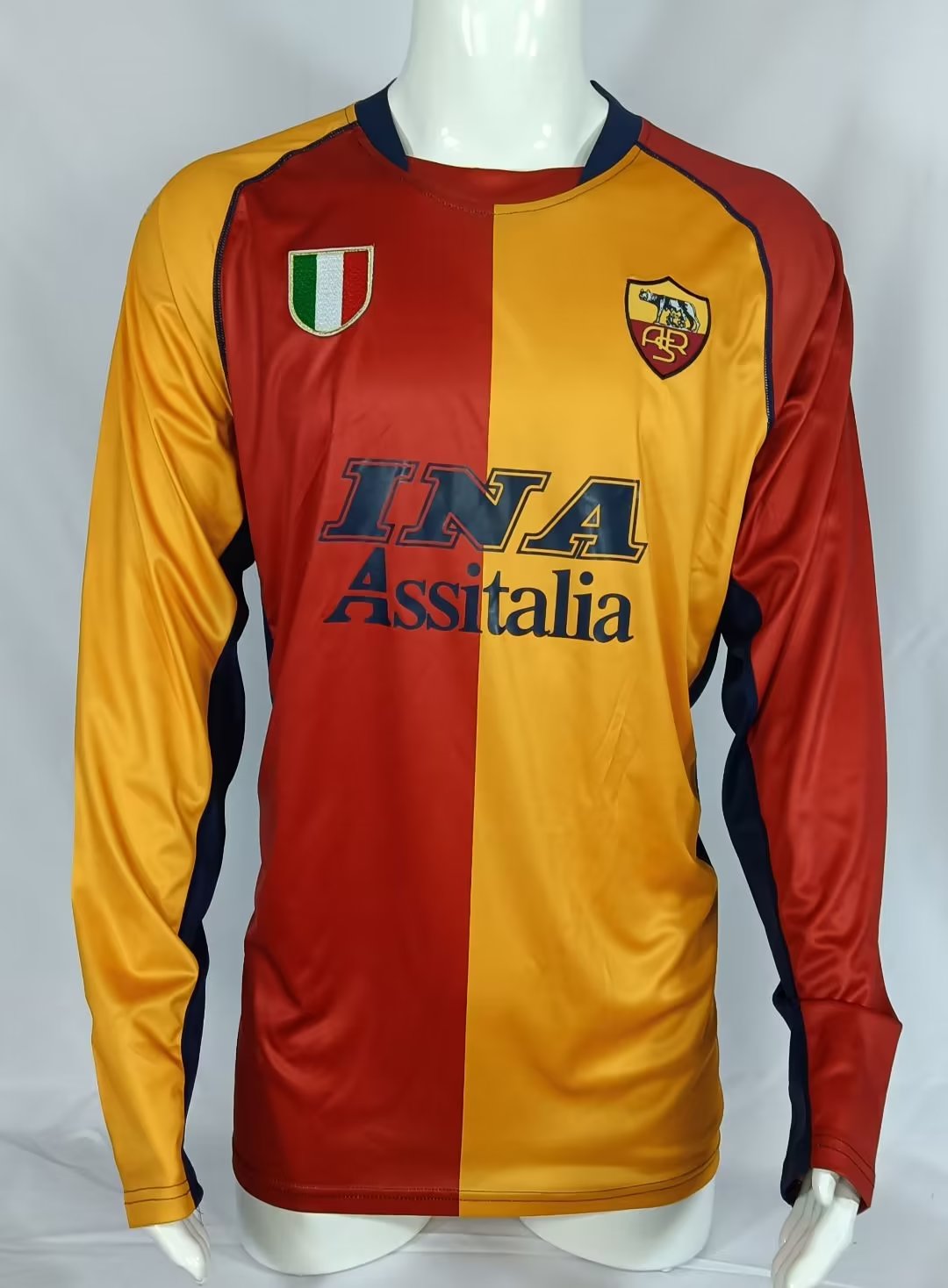Long sleeve: 01-02 Roma Champions League Edition