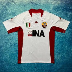 2001-02 Roma away short sleeves