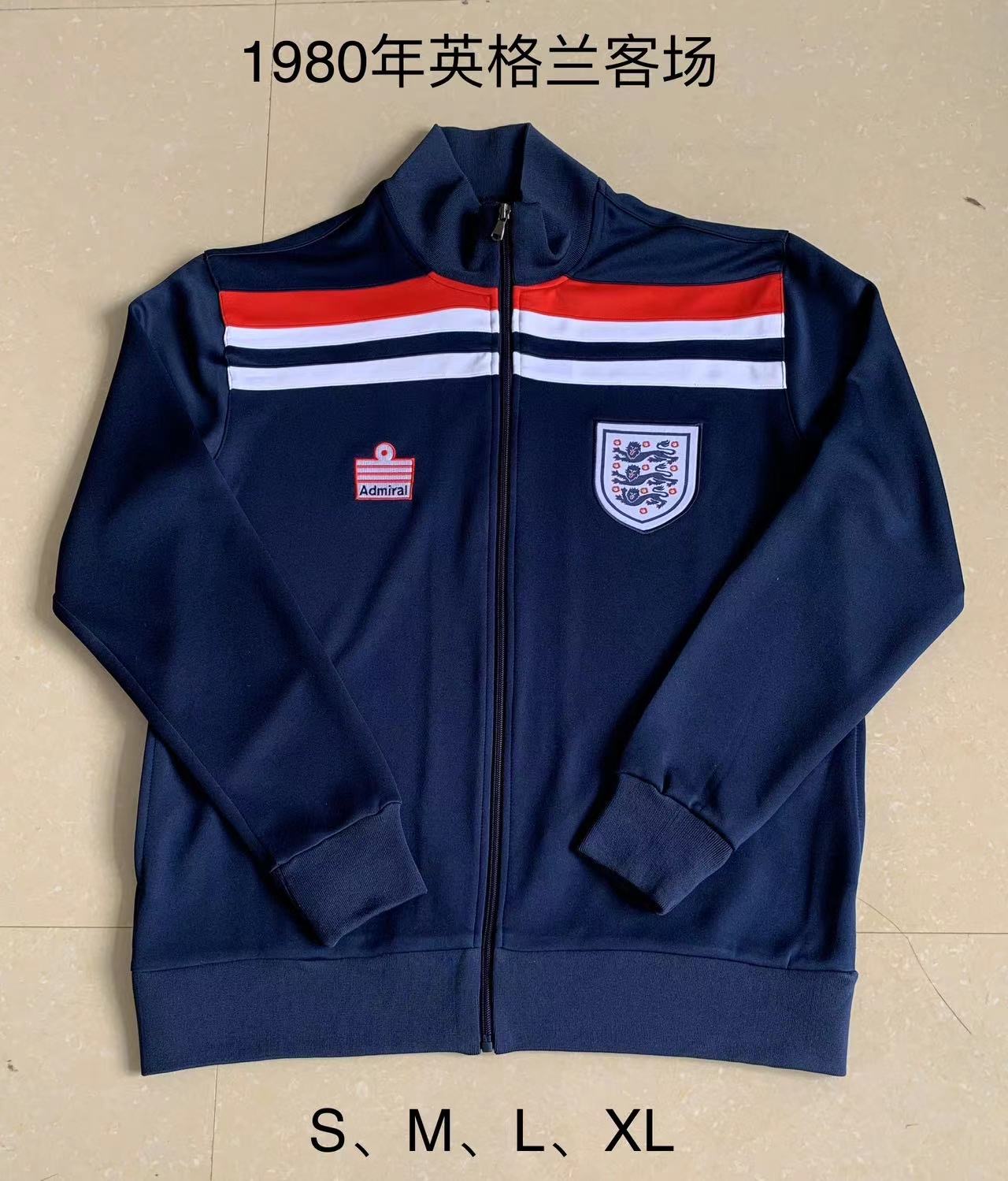 1980 England away to Royal Blue