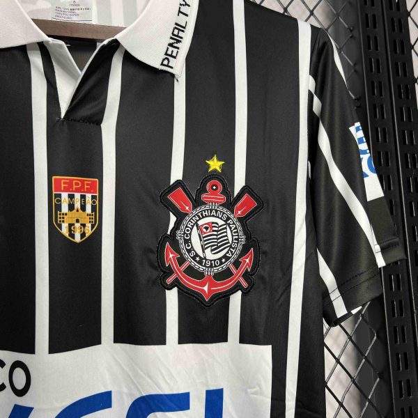 Corinthians 1998 Away Retro Jersey - 图片 3