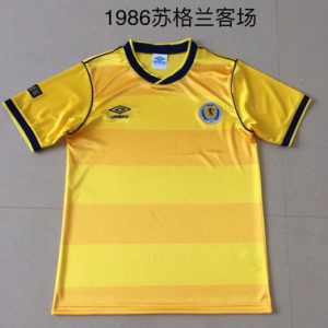 1986 Scotland away
