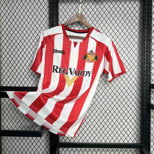 Sunderlandl 2005/06 Home Retro Jersey - 图片 6