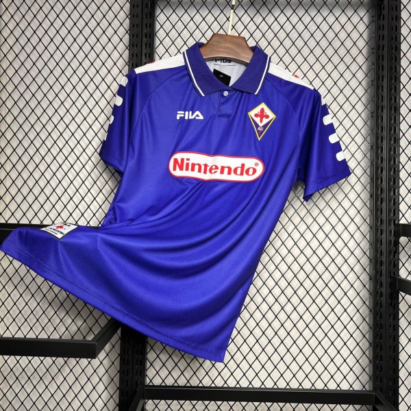Fiorentina 1998/99 Home Retro Jersey - 图片 2