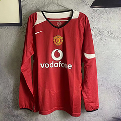 04/06 Manchester United home long sleeve