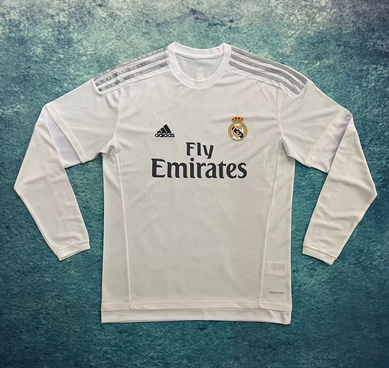 2015/16 Real Madrid Home Long Sleeve