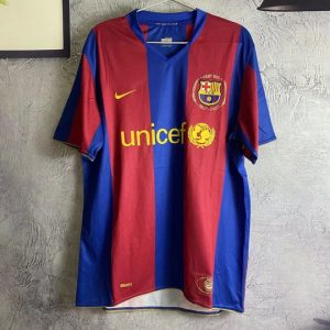 07-08 Barcelona home short sleeves