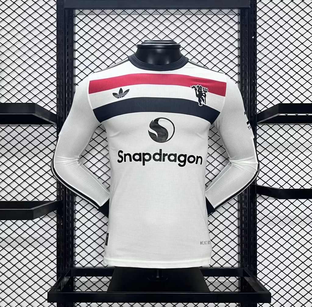 Manchester United 2024/25 Third Away Long Sleeves Jersey Player Version
