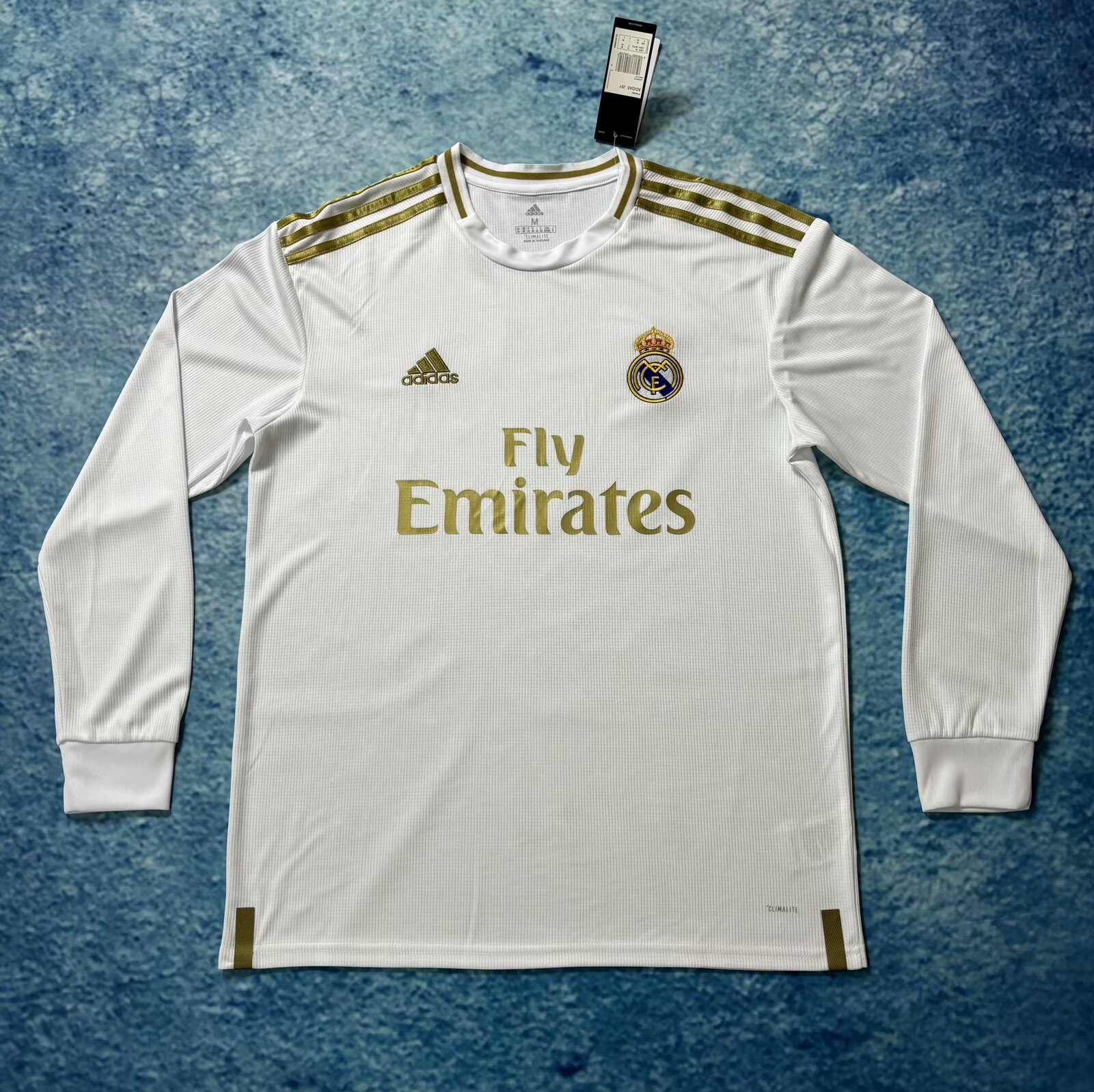 19/20 Real Madrid home long sleeves