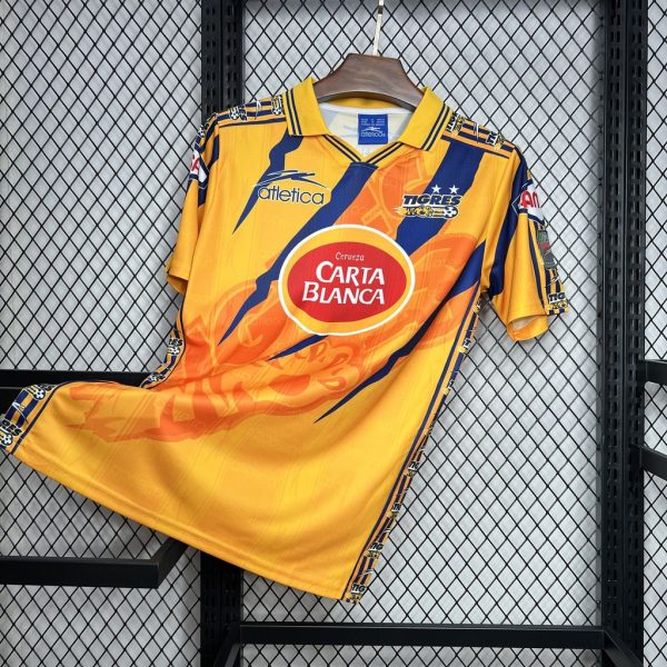 Tigres UANL 1997/98 Home Retro Jersey - 图片 2