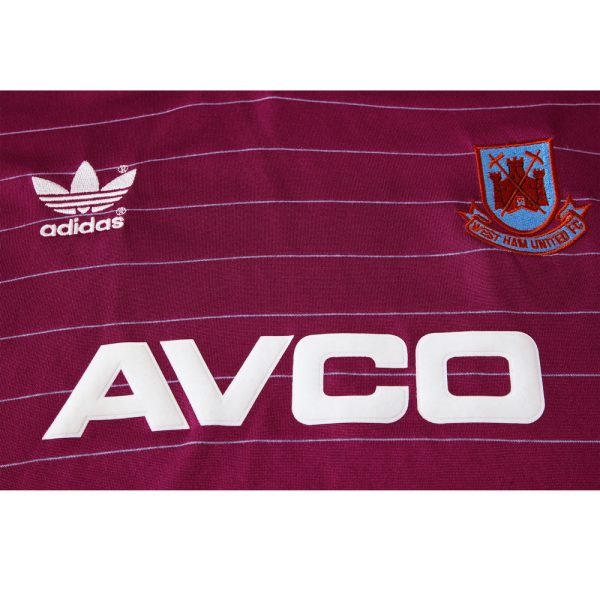 1986 West Ham United Home - 图片 9