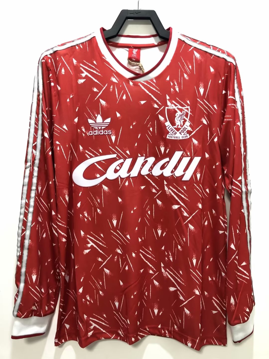 1989-91 Liverpool home long sleeves