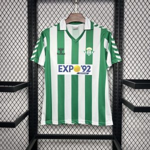 Real Betis 1988/89 Home Retro Jersey