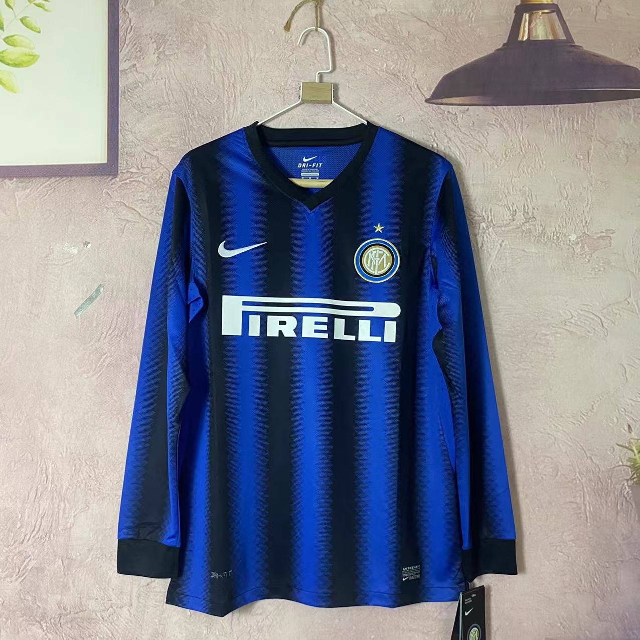10/11 Inter Milan home long sleeve