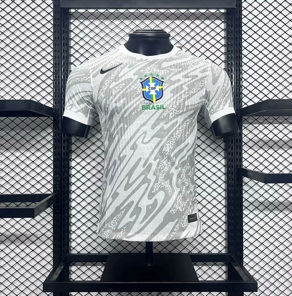 Brazil 2024/25 White Jersey– Player