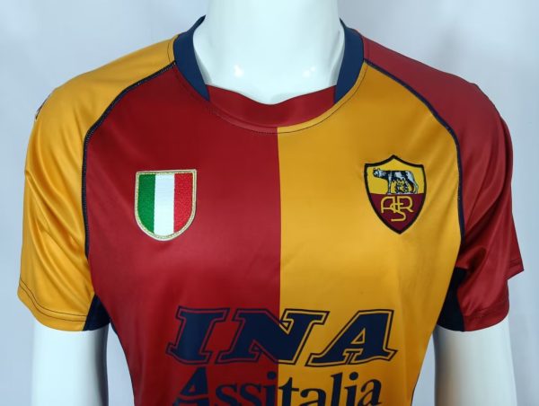 01-02 Roma home Champions League version - 图片 5