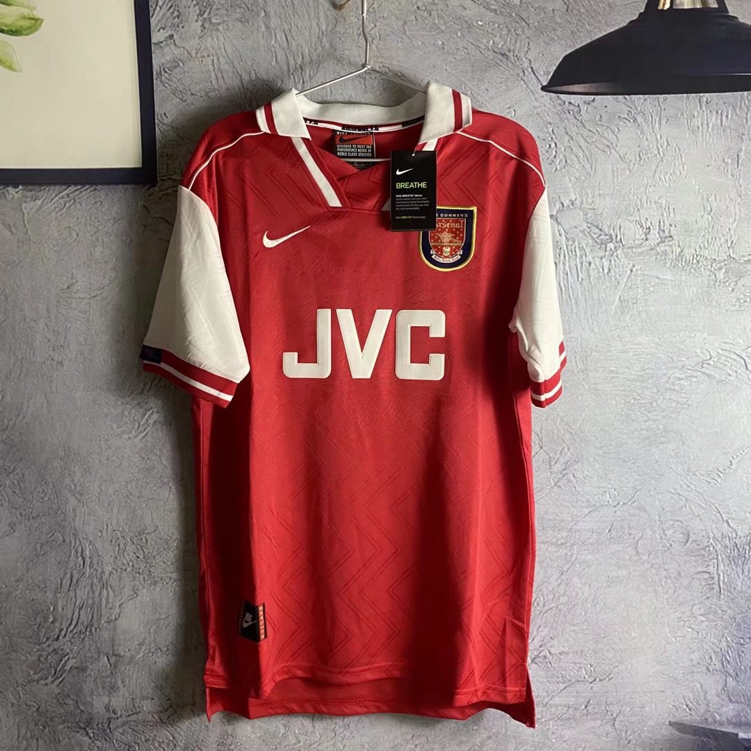 96-97 Arsenal Home Short Sleeve