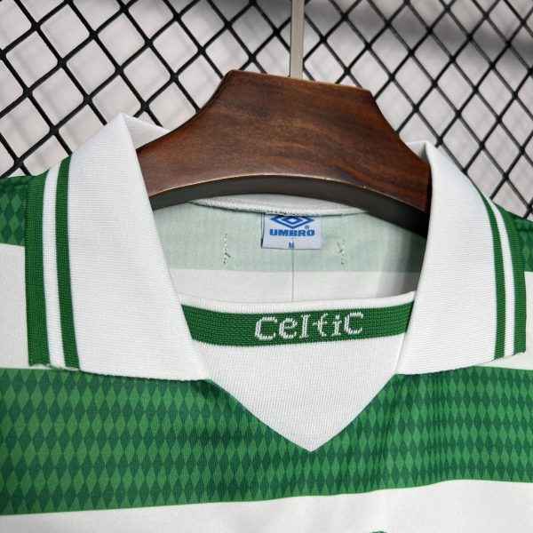 Celtic 1998/99 Home Retro Jersey - 图片 5