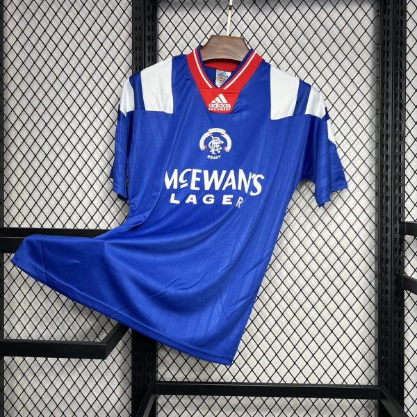Rangers 1992/94 Home Retro Jersey - 图片 6